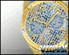 Blue & Gold Watch