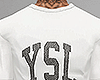 White 3 Letter Shirt