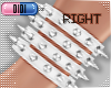 !!D R Anklet White
