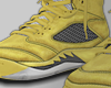 Shoe Jordn 5s Yellow