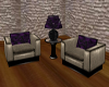 Sparkle Purple Chairs !!