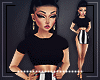 Top & Skirt Abstract Sli