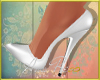 A∞ White Pumps