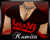 AeroNY Shirt ~ Dark Red