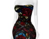 Roses Bodycon Dress