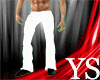 (YS)Classic White Pants