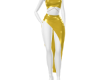 ~BG~ Gold Split Dress