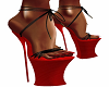 Simple Straps Red Bottom