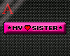 [A] MySister Sticker