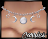 C Moon and Stars Necklac