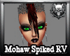 *M3M* Mohaw Spiked Red V