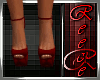 {BE}Red Holiday Heels