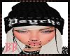 BB|Psycho Beanie+Hr Ash