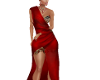 SASSY RED/GOLD GOWN