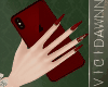 Phone 8 x [dark red]
