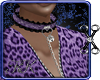 KK Purple Leopard Leash