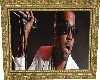 Kanye West in Gold Frame