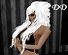 elegant white hair