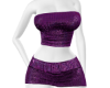 Purple Shiny Outfit
