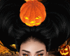 Halloween Pumpkin Hair