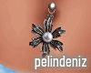 [P]Belly flower piercing