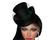 Black w/ Kelly Green Hat