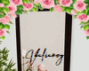 V. Framed Roses Decor