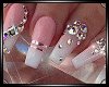 BB|Pink Diamond Nails