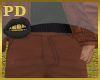 Brown Leather Pants Str8
