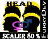 HEAD SCALER80%F/M