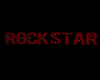 Red Rockstar Sign