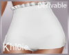 K derv ruffle shorts