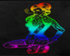 PinUp Girl Rainbow