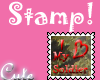 I Love My Soldier Stamp
