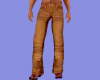 BROWN MUSCLE JEANS