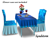 Dinner Table-Blue