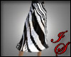 Stripe Slant Skirt