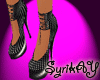 Black Steel Heels