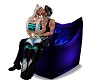 Blue Romance Chair