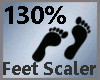 130 feet scaler
