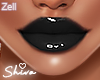 🩷 Zell  Lips Black