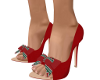 Apple Red Holiday Heels