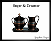 Sugar & Creamer