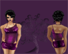 *LRR* dress purple short