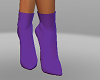 two tone purple boots