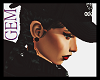 G*  Black Pearl Earrings