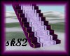 Purple Stairs Light Rug