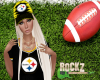 Steelers Hat w/blonde