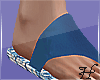 Couple Blue Sandals