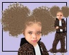 Kids 2 Blonde Afro Puffs